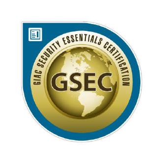 GIAC Security Essentials Certification (GSEC)